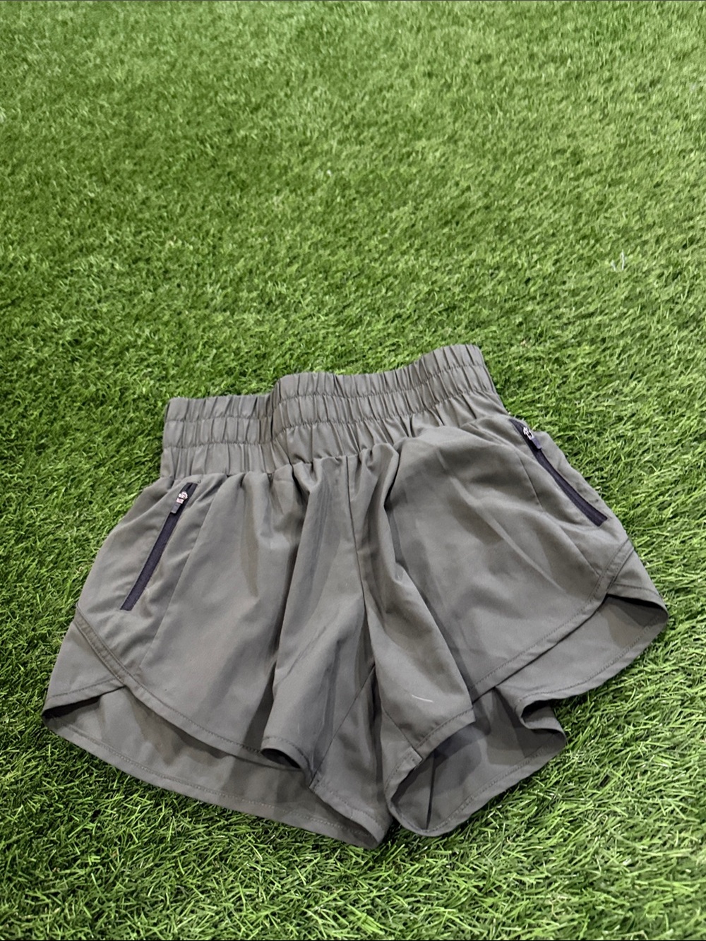 Mievi High Waisted Shorts with liner